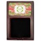 Lily Pads Red Mahogany Sticky Note Holder - Flat