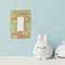 Lily Pads Rocker Light Switch Covers - Single - IN CONTEXT