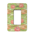 Lily Pads Rocker Style Light Switch Cover