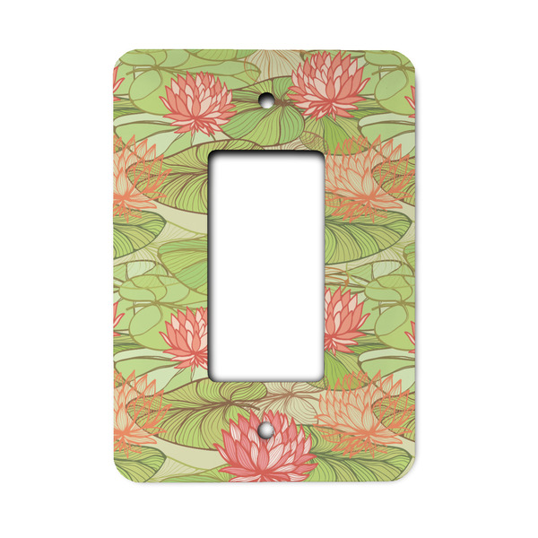 Custom Lily Pads Rocker Style Light Switch Cover