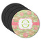 Lily Pads Round Coaster Rubber Back - Main