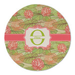Lily Pads Round Linen Placemat - Single Sided (Personalized)