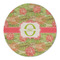 Lily Pads Round Linen Placemat (Personalized)