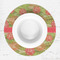 Lily Pads Round Linen Placemats - LIFESTYLE (single)