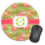 Lily Pads Round Mouse Pad (Personalized)