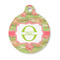 Lily Pads Round Pet Tag