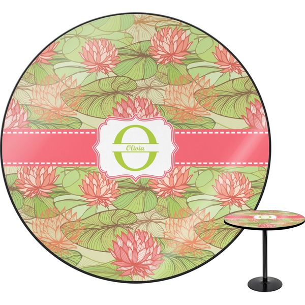 Custom Lily Pads Round Table - 30" (Personalized)