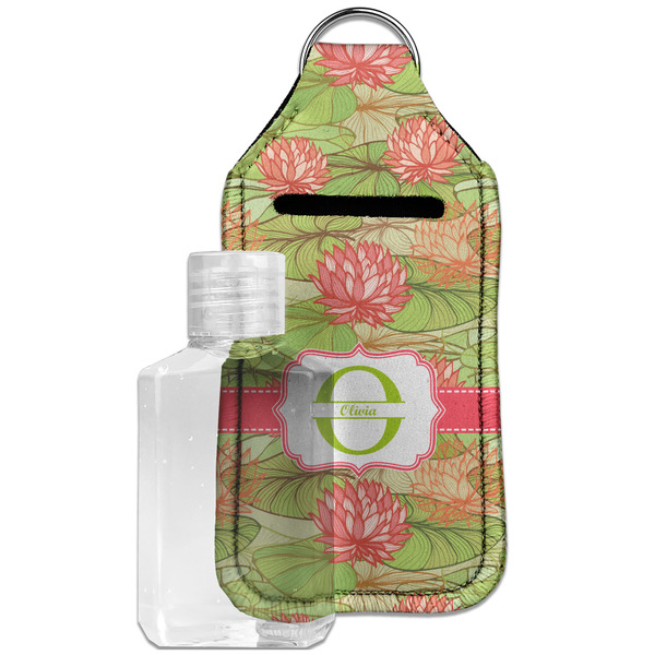 Custom Lily Pads Hand Sanitizer & Keychain Holder - Large (Personalized)