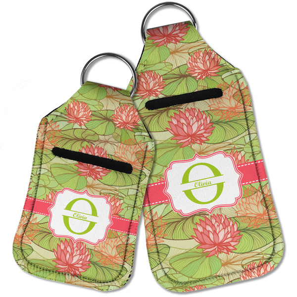 Lily Pads Sanitizer Holder Keychain - Parent Main