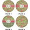 Lily Pads Set of Appetizer / Dessert Plates (Approval)