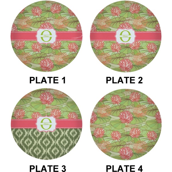 Lily Pads Set of Lunch / Dinner Plates (Approval)
