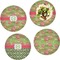 Lily Pads Set of Lunch / Dinner Plates