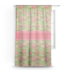 Lily Pads Sheer Curtain (Personalized)
