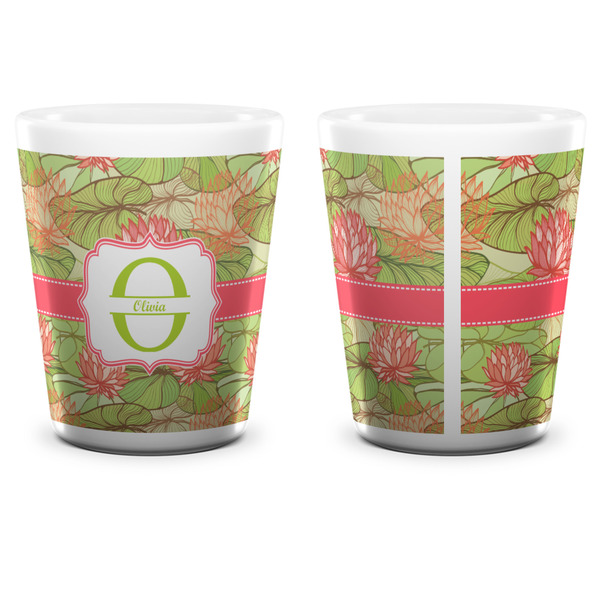 Lily Pads Shot Glass - White - APPROVAL