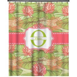 Lily Pads Extra Long Shower Curtain - 70"x84" (Personalized)