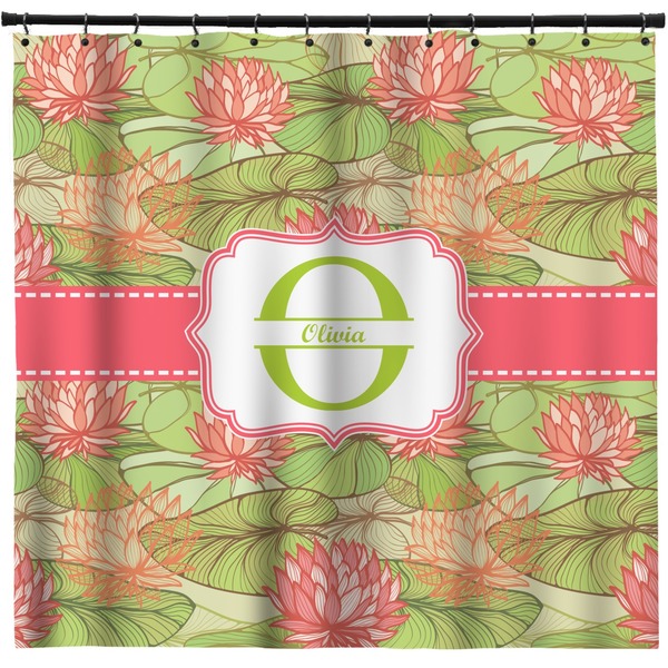 Custom Lily Pads Shower Curtain - Custom Size (Personalized)