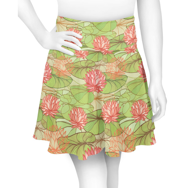 Custom Lily Pads Skater Skirt - Medium