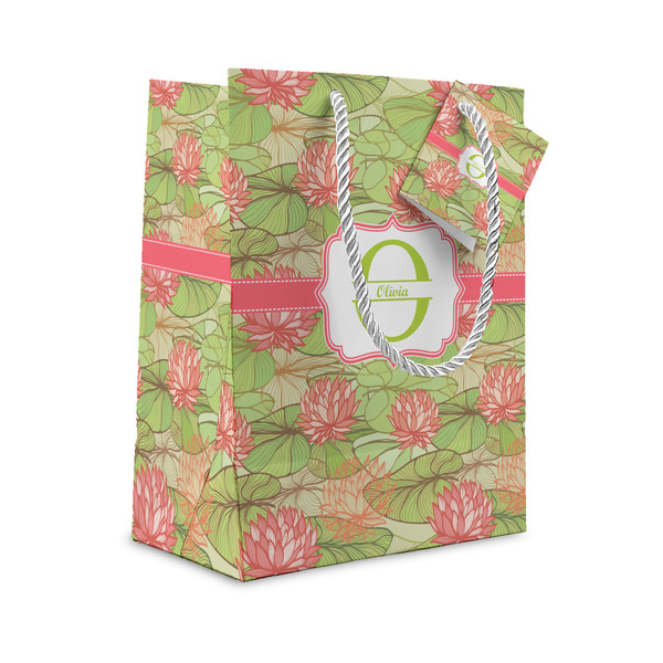 Custom Lily Pads Small Gift Bag (Personalized)