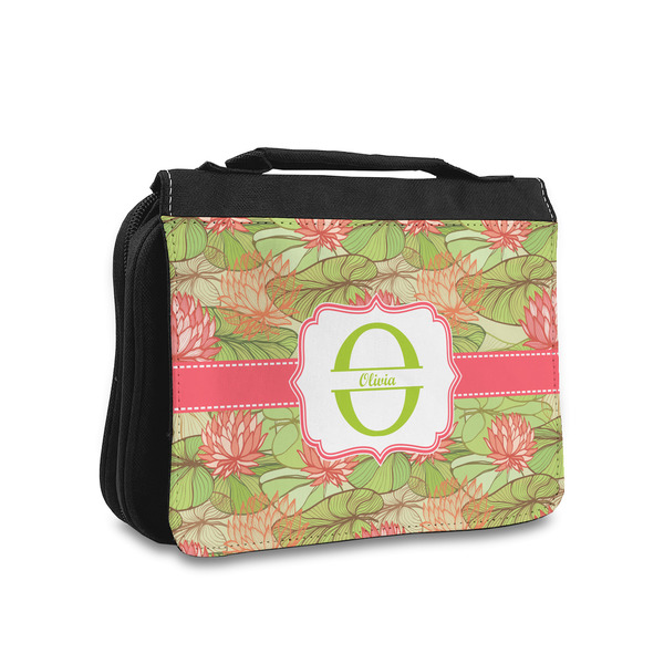 Custom Lily Pads Toiletry Bag - Small (Personalized)