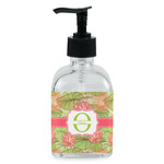 Lily Pads Glass Soap & Lotion Bottle - Single Bottle (Personalized)