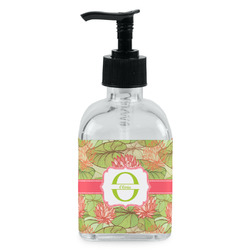 Lily Pads Glass Soap & Lotion Bottle - Single Bottle (Personalized)