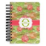 Lily Pads Spiral Notebook - 5x7 w/ Name and Initial