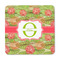Lily Pads Square Fridge Magnet - FRONT