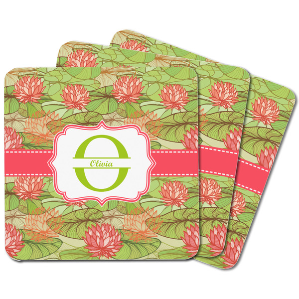Lily Pads Square Fridge Magnet - MAIN