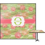 Lily Pads Square Table Top - 24" (Personalized)