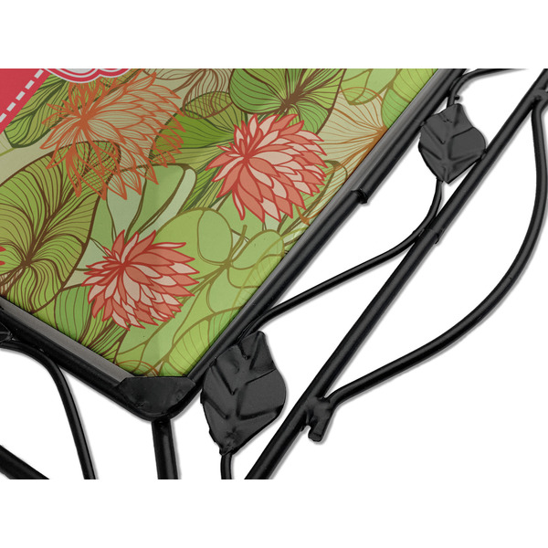 Lily Pads Square Trivet - Detail