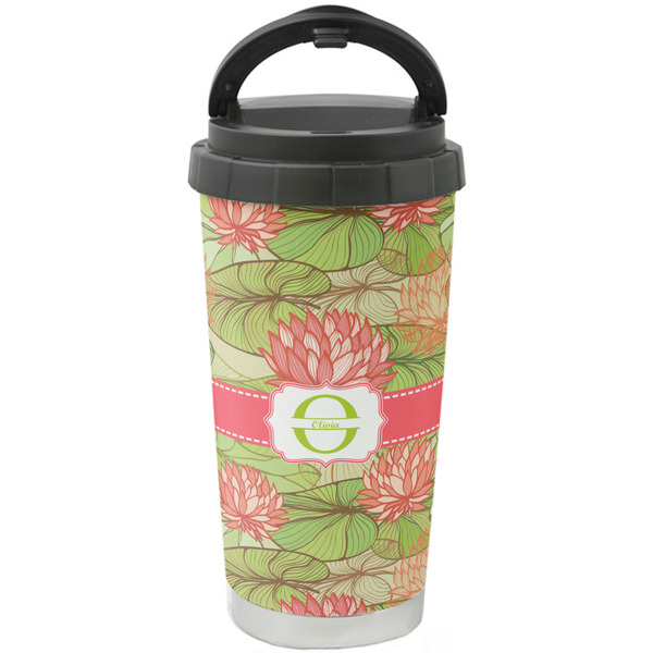 Custom Lily Pads Stainless Steel Coffee Tumbler (Personalized)