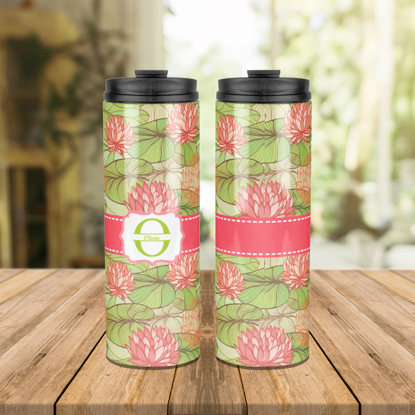 Lily Pads Stainless Steel Tumbler - Lifestyle