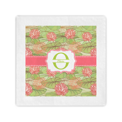 Lily Pads Standard Cocktail Napkins (Personalized)