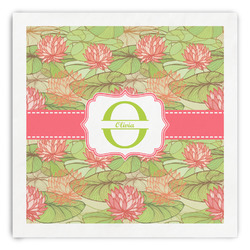 Lily Pads Paper Dinner Napkins (Personalized)