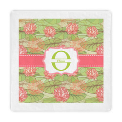 Lily Pads Decorative Paper Napkins (Personalized)