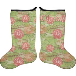 Lily Pads Holiday Stocking - Double-Sided - Neoprene (Personalized)
