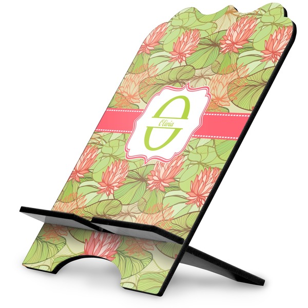 Custom Lily Pads Stylized Tablet Stand (Personalized)