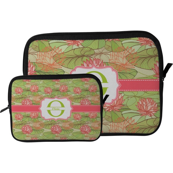 Lily Pads Tablet Sleeve (Size Comparison)