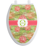 Lily Pads Toilet Seat Decal - Elongated (Personalized)