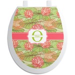 Lily Pads Toilet Seat Decal (Personalized)