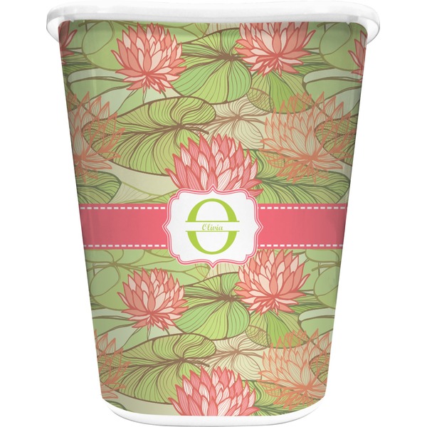 Custom Lily Pads Waste Basket (Personalized)