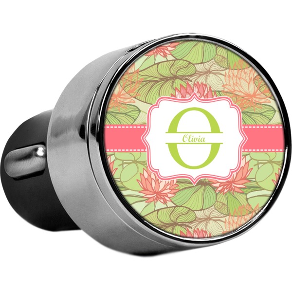 Custom Lily Pads USB Car Charger (Personalized)