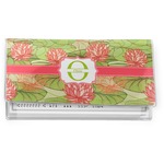Lily Pads Vinyl Checkbook Cover (Personalized)