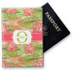 Lily Pads Vinyl Passport Holder (Personalized)