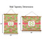 Lily Pads Wall Hanging Tapestries - Parent/Sizing