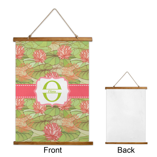 Lily Pads Wall Hanging Tapestry - Portrait - APPROVAL