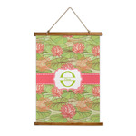 Lily Pads Wall Hanging Tapestry - Tall (Personalized)