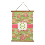 Lily Pads Wall Hanging Tapestry - Tall (Personalized)