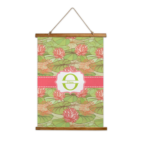 Custom Lily Pads Wall Hanging Tapestry - Tall (Personalized)