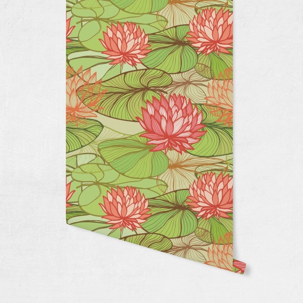 Lily Pads Wallpaper on Wall